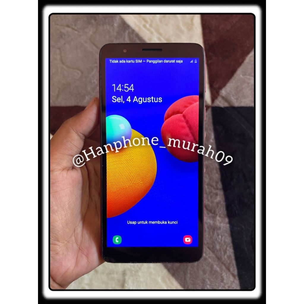HP MURAH 200 RIBUAN HP SAMSUNG A01 CORE 4G LTE SECOND ORIGINAL MURAH NORMAL SIAP PAKAI