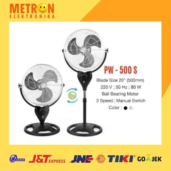 MASPION PW 500 S - STAND + DESK POWER FAN 20
