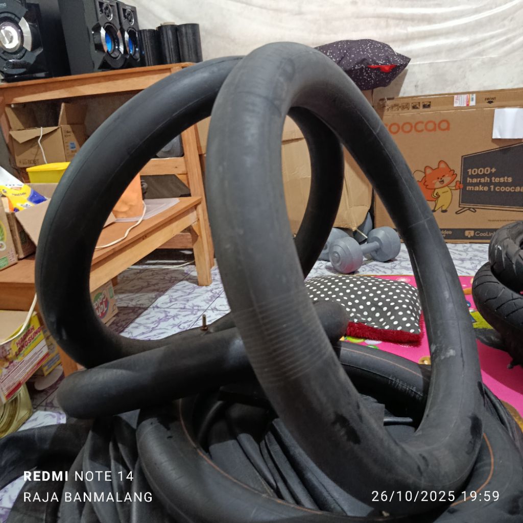 BAN DALAM BEKAS RING 17 BEBEK