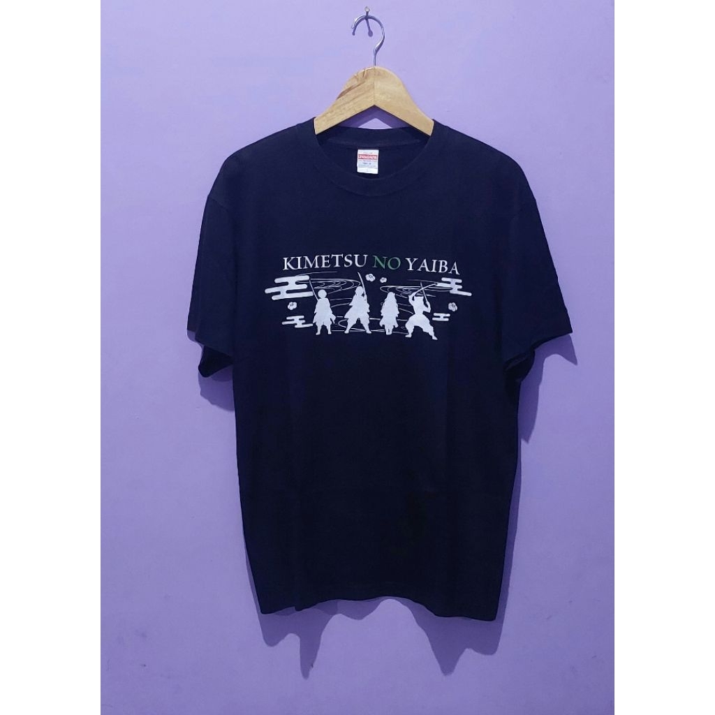 KAOS ANIME KIMETSU NO YAIBA UNITED ATHLE SHIRT KIMETSU NU YAIBA BAJU ANIME KIMETSU NO YAIBA  T-SHIRT