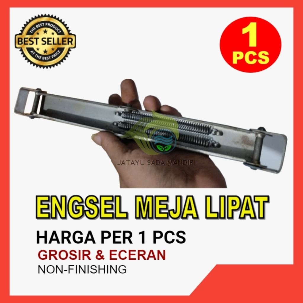 JSM Engsel Siku Furniture Kaki Meja Lipat Kokoh & Kuat