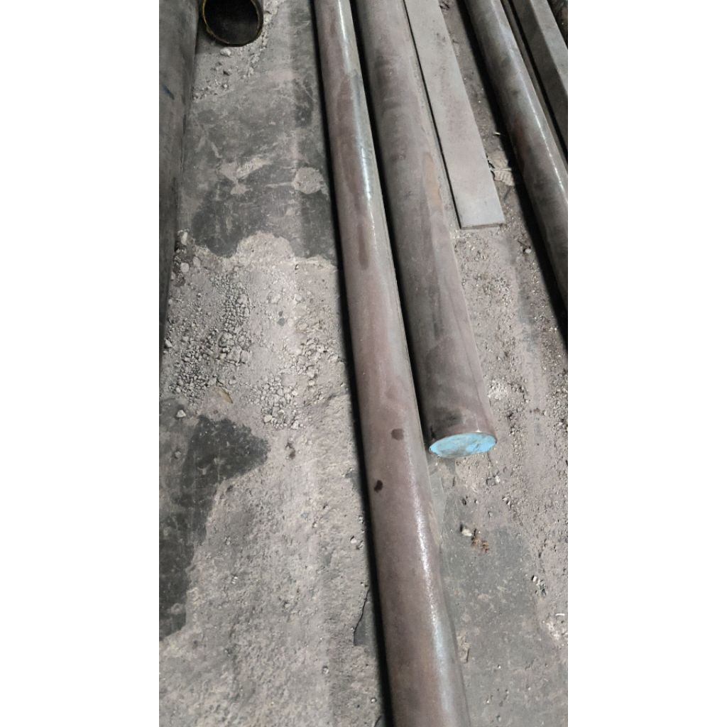 besi as Diameter 80mm/8cm panjang 10cm 100mm