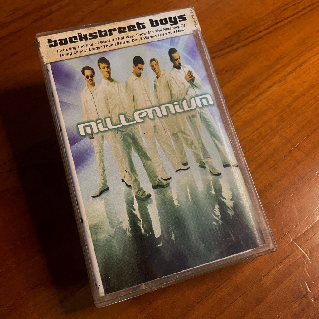 kaset pita backstreet boys millenium