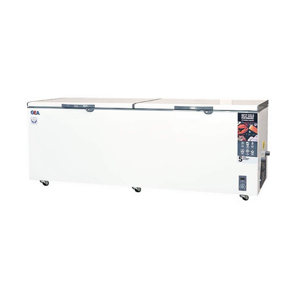 GEA Chest Freezer AB-900-T-X / AB 900Tx Freezer 2 Pintu 865 Liter / Box Penyimpanan makanan beku / F