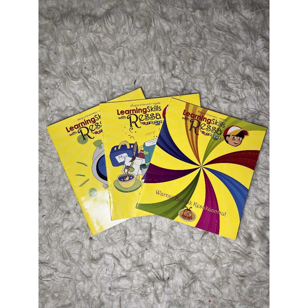 Bilingual (Indonesia - Inggris) Seri "Learning Skills with Ressa" (take all)