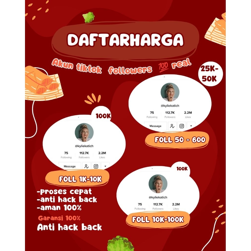 akun tiktok followers indo jual beli affiliate live