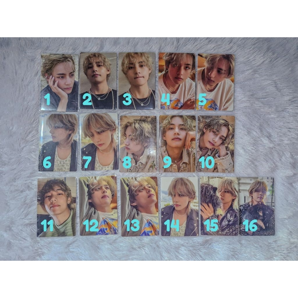 (READY STOCK) Official Photocard V BTS Layover / Taehyung BTS / BTS - Official Photocard