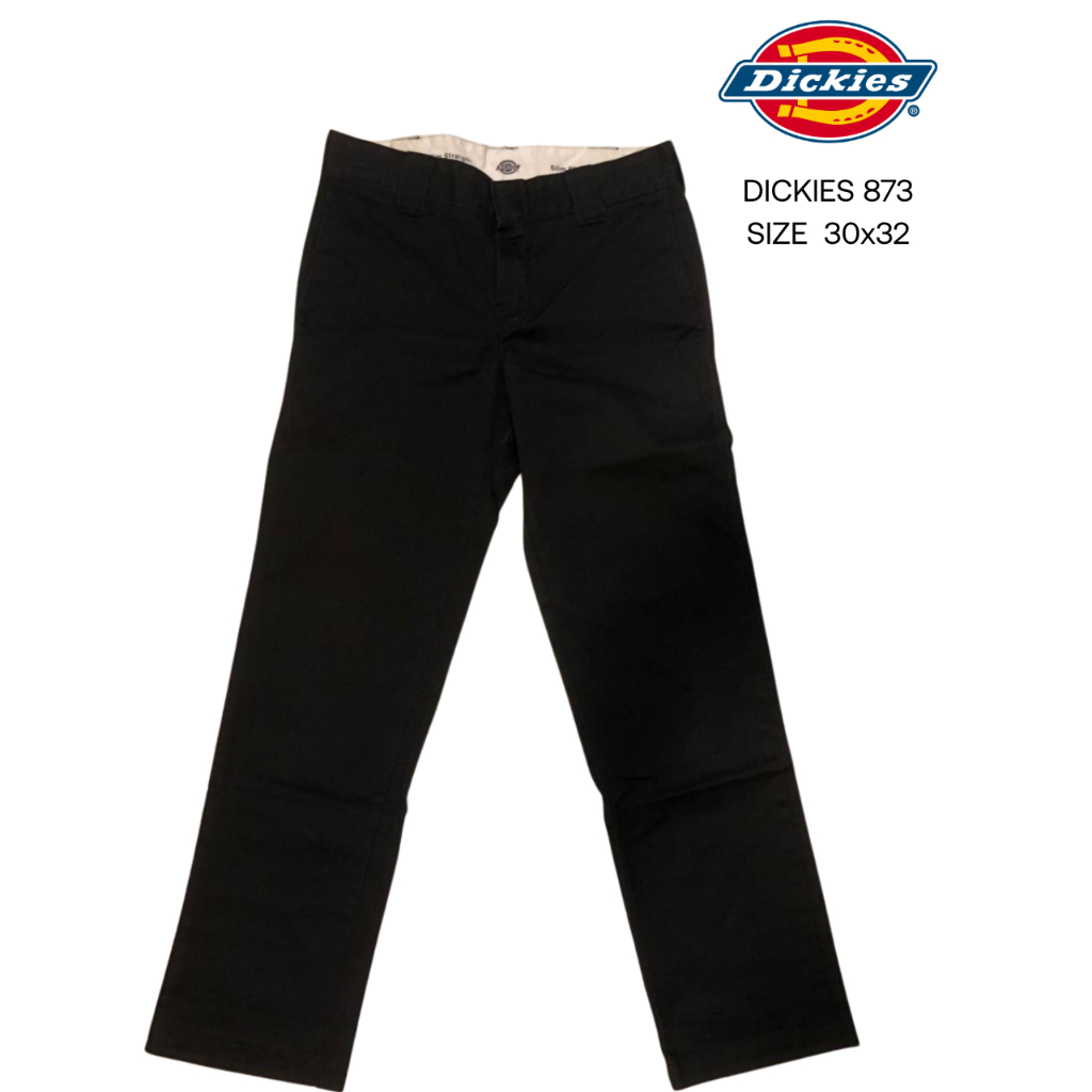 [Preloved] Dickies 873 Black | Celana Chino Dickies 873 Slimfit Hitam - Size 30