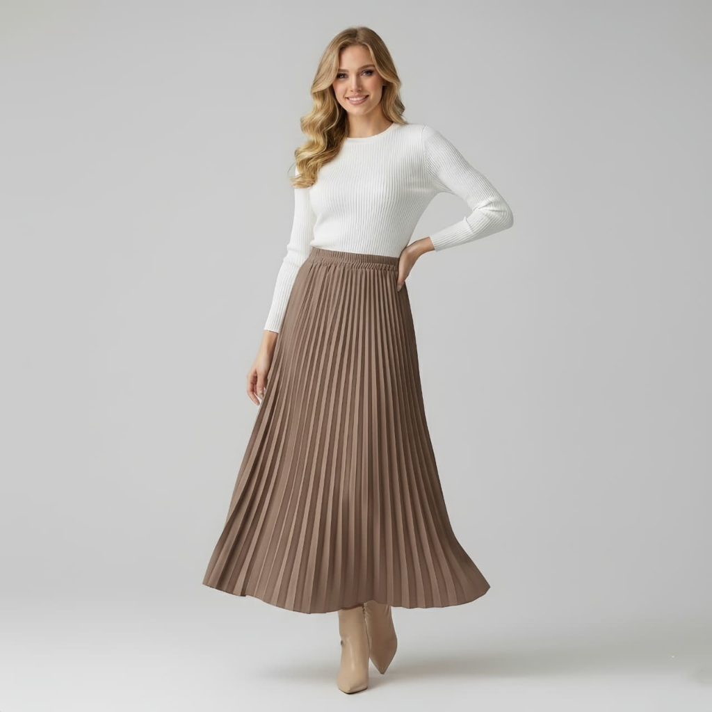 BajumiClothing  ISI 2PCS BUNDLING ROK PLISKET WANITA