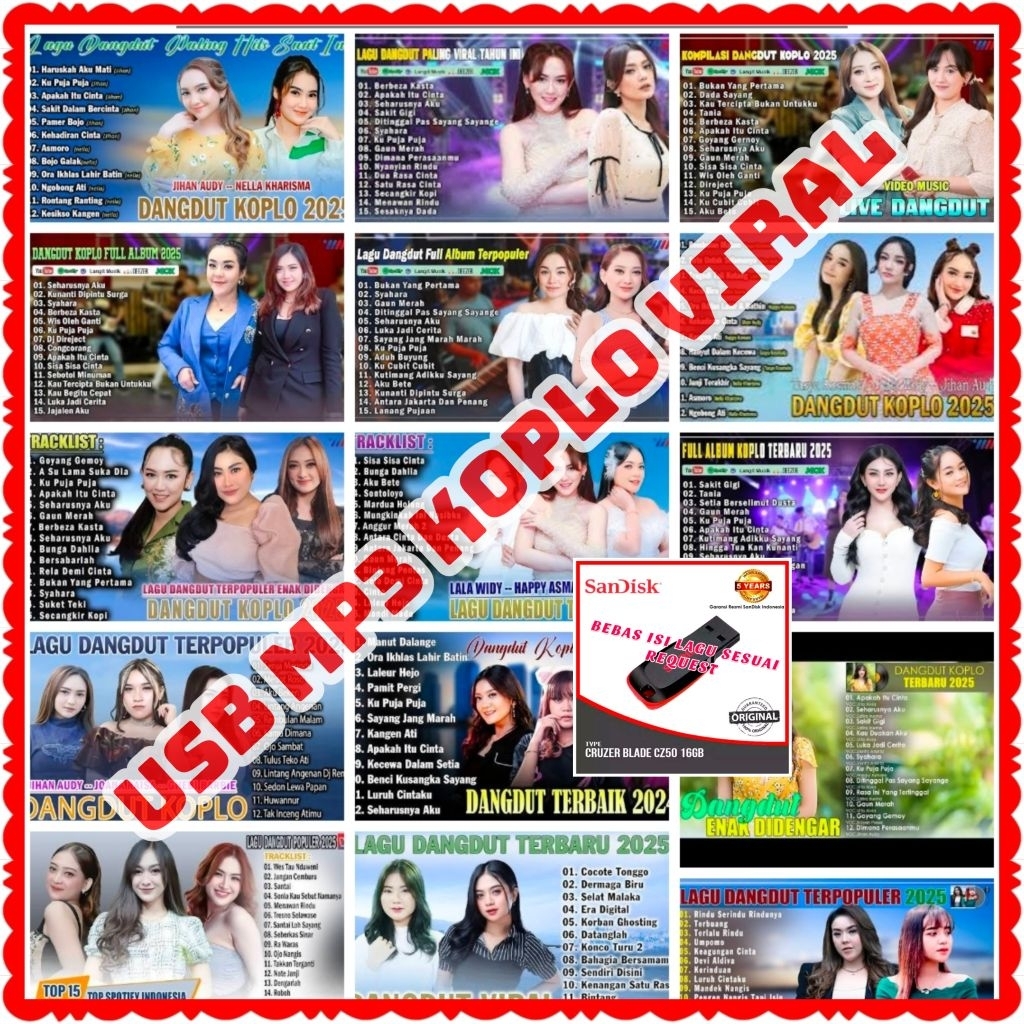 USB ISI LAGU DANGDUT KOPLO TERBARU-USB ISI LAGU DANGDUT-USB ISI LAGU DANGDUT TERBARU-USB ISI LAGU DA