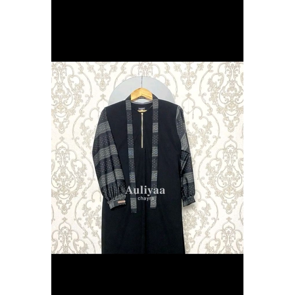 SAMIRA ABAYA abaya hitam polos terbaru abaya motif mewah