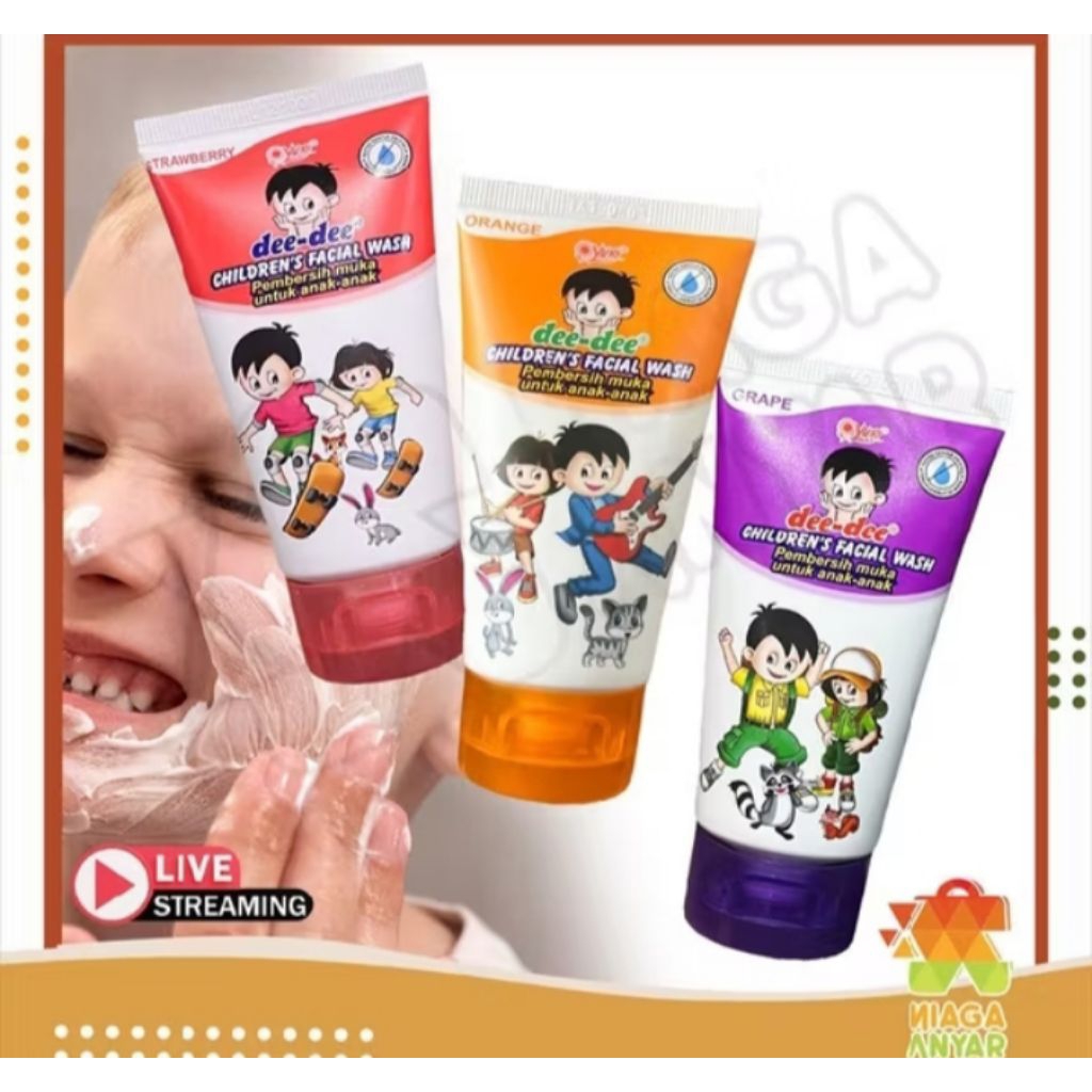 facial wash anak sabun cuci muka anak