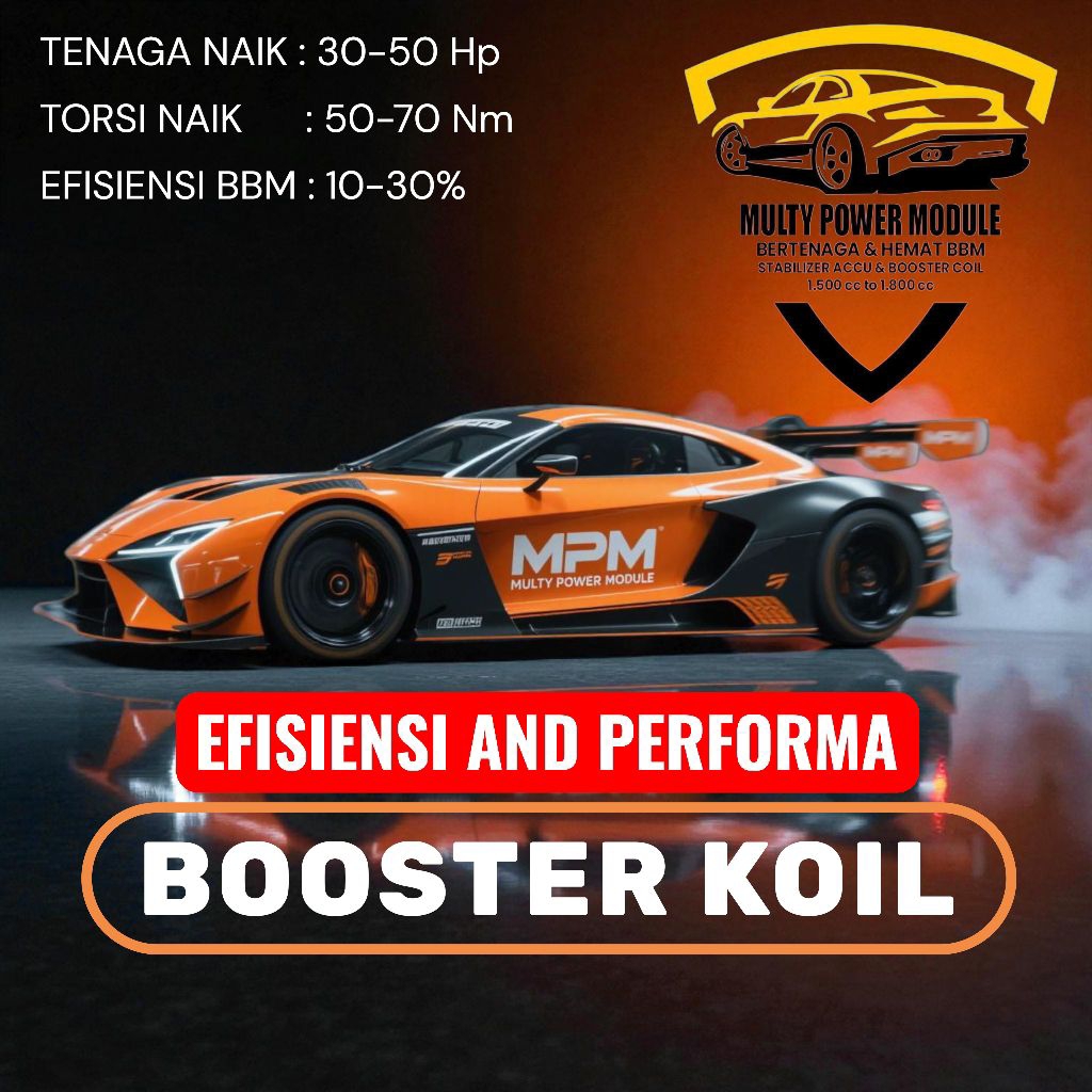 MPM Sport Booster Koil Mobil (1500cc-1800cc)