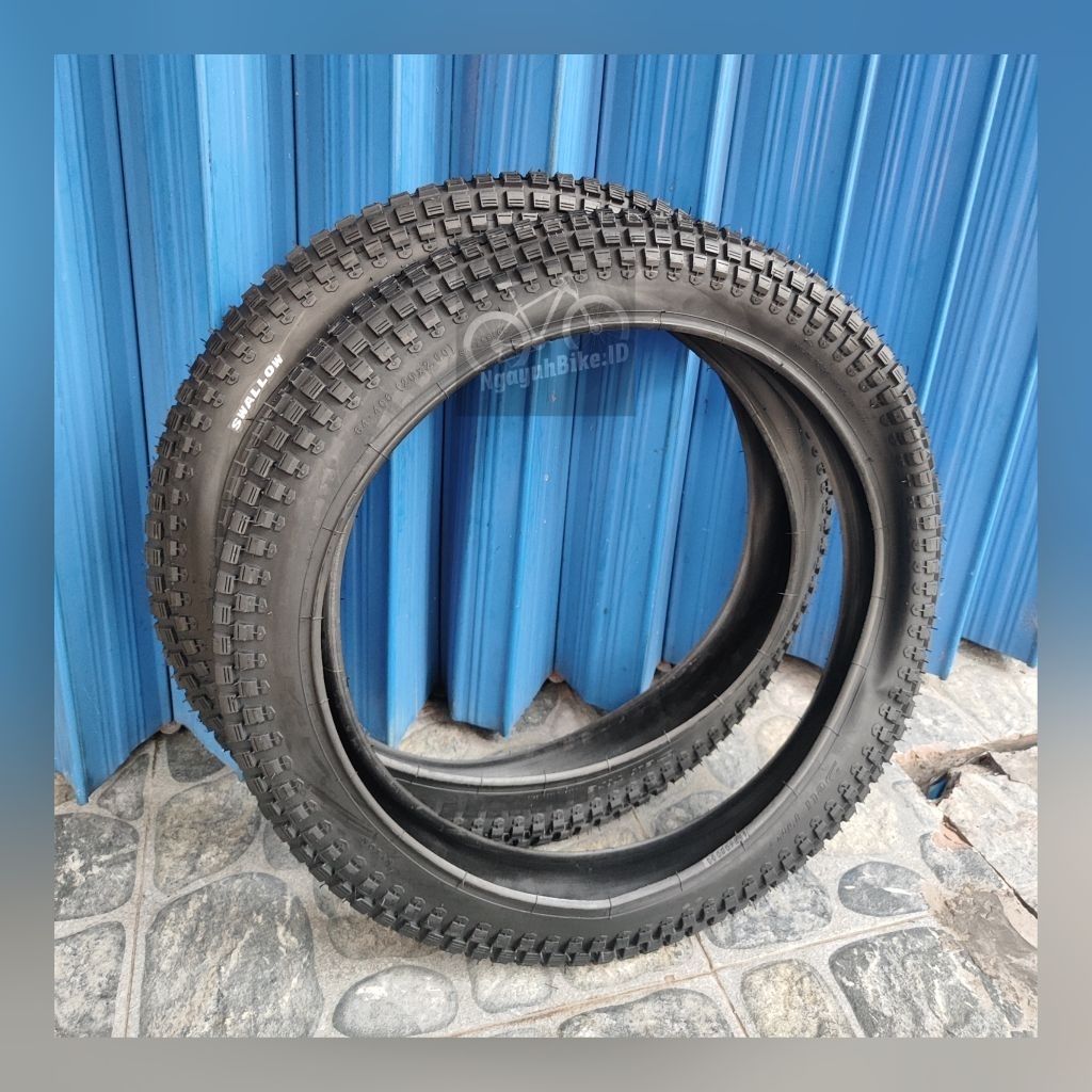 Ban Luar Sepeda Ukuran 20 x 2.50 Swallow Hitam SA-288 Anak BMX | High Quality