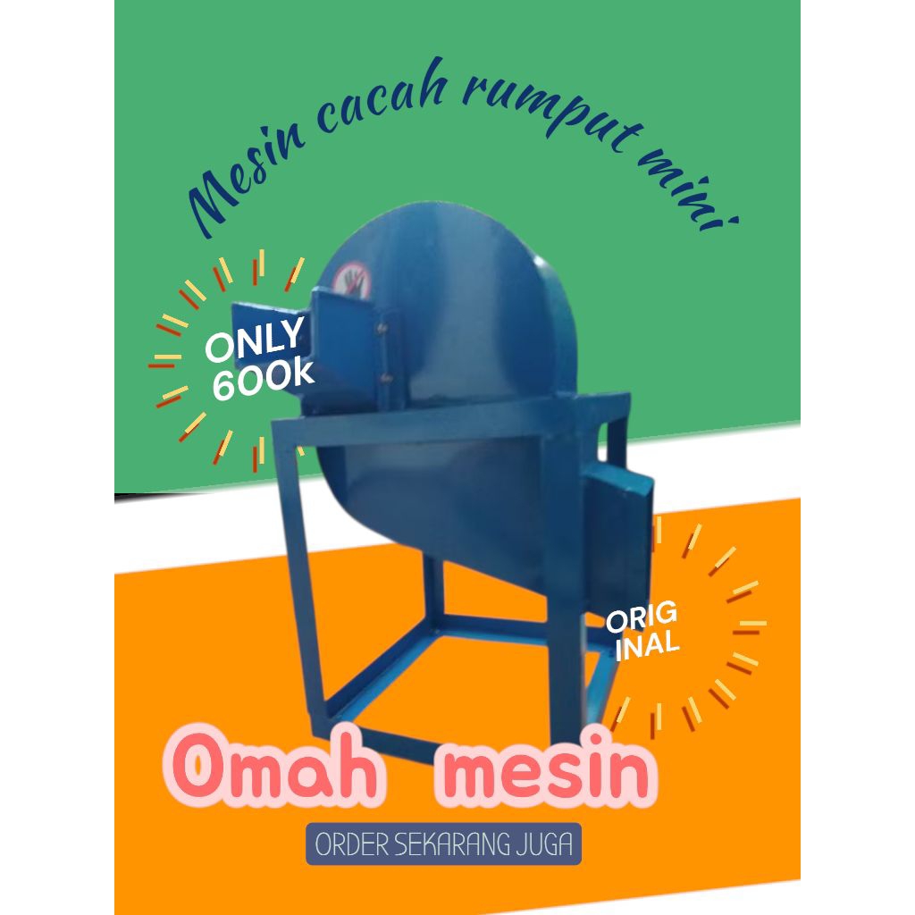 mesin cacah murah/lengkap/motor penggerak dinamo