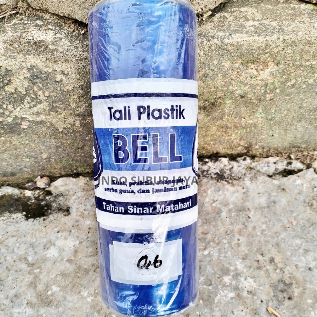 TALI PLASTIK BELL BIRU SALARAN GAWAR