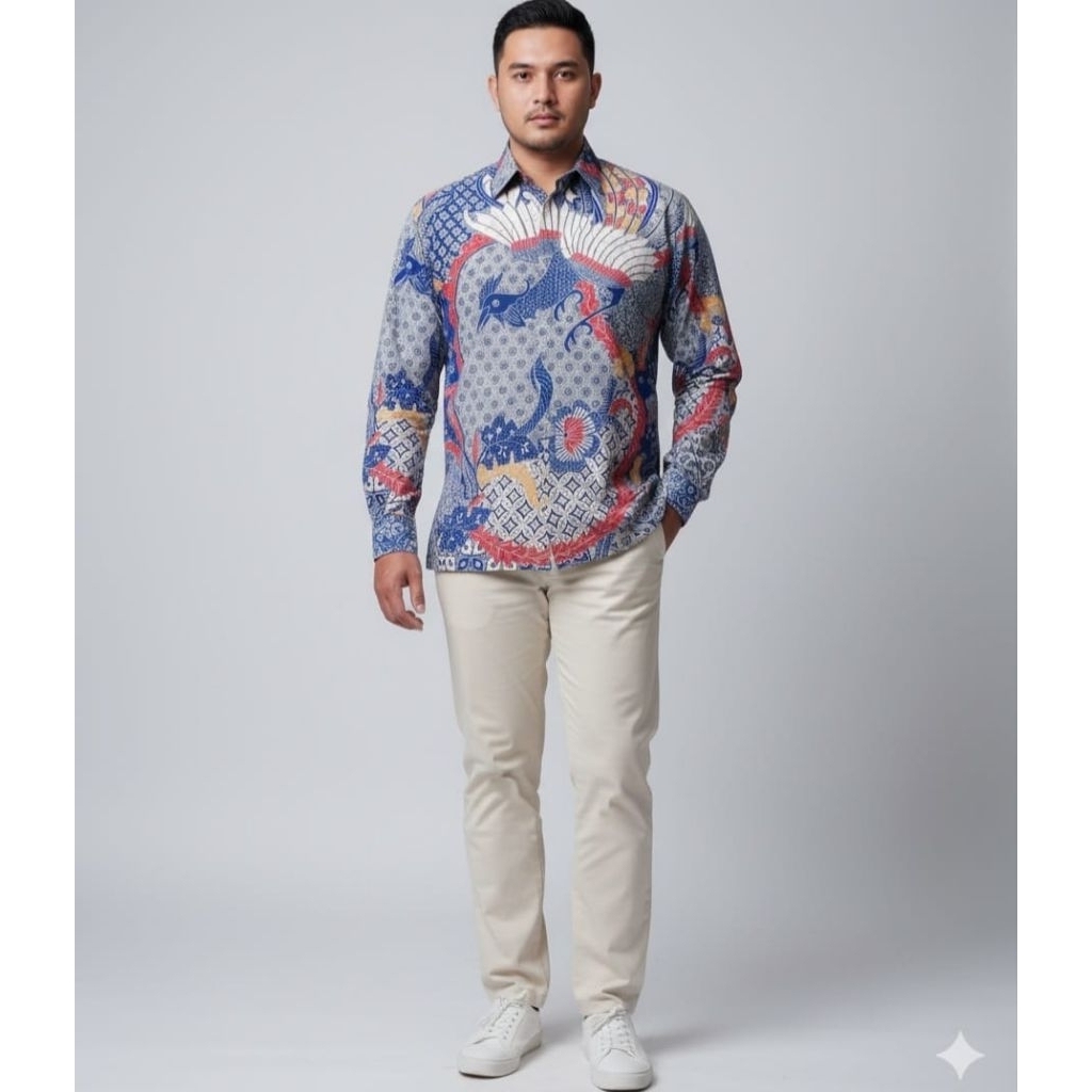 Toko Batik Pasar Baru Bandung Batik Shakila Batik Lengan Panjang