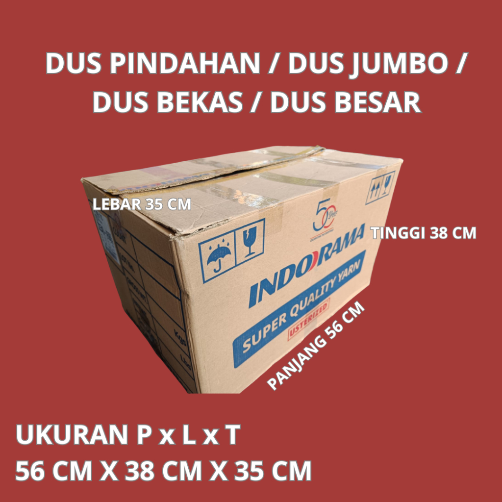 DUS PINDAHAN / DUS BESAR / DUS JUMBO / DUS PACKING / DUS BEKAS