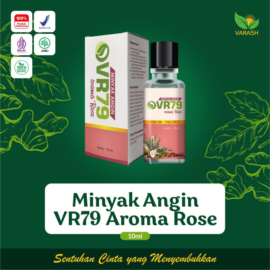 MINYAK ANGIN VR79 ROSE