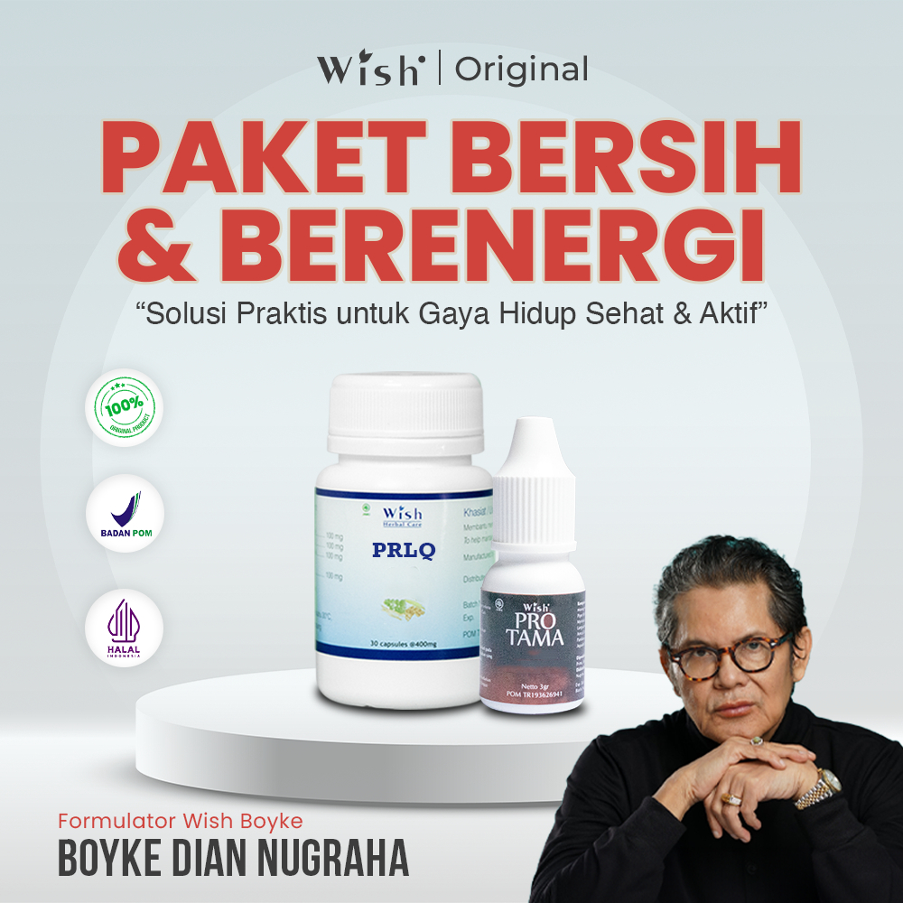 Wish Paket ProLQ Kapsul Protama Dr Boyke BPOM HALAL