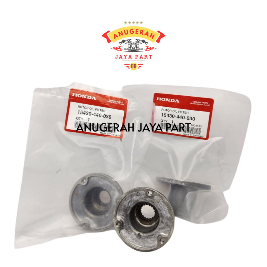 ROTOR POMPA OLI TOPI MEXICO HONDA TIGER 2000 MEGAPRO 15430-440-030 ORIGINAL THAILAND