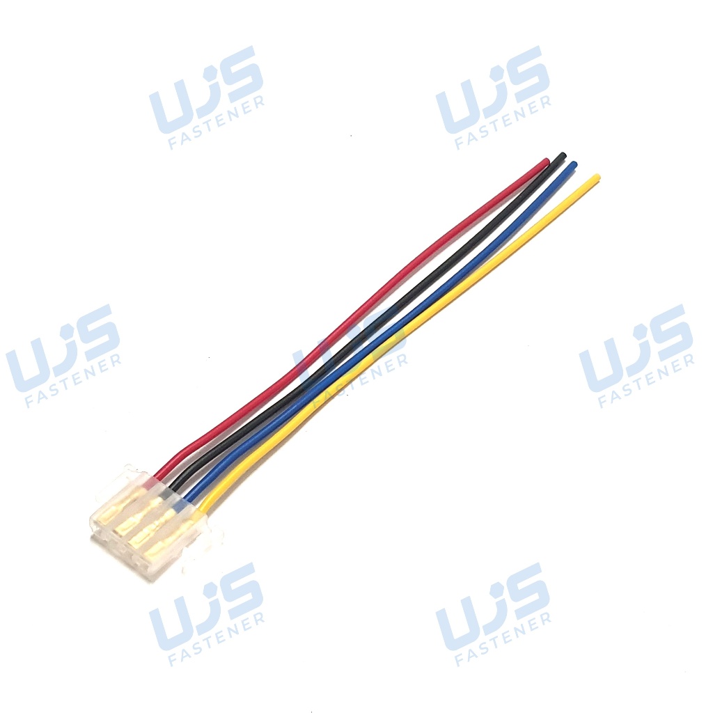 Soket 4 Pin Kabel Tombol Klakson Dim Lampu Starter Motor Sen Revo