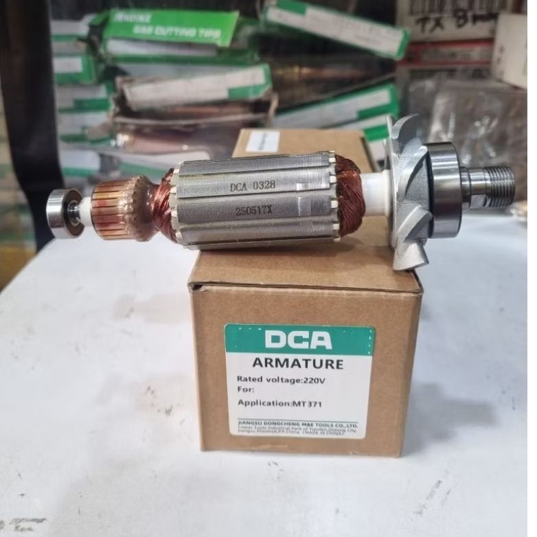 ARMATURE MAKTEC MT370 MT371 ANGKER ROTOR DINAMO MESIN TRIMER ROUTER PROFIL MAKTEC MT 370 MT 371 DCA