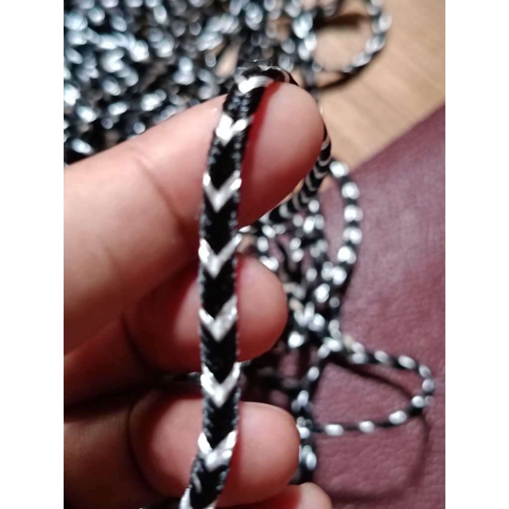 tali kepang motif 3mm per 5 meter