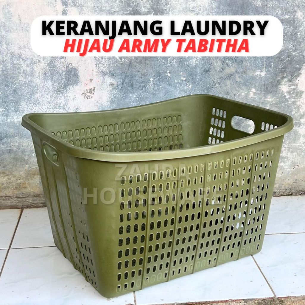(KARGO) Keranjang Baju Kotor Keranjang Laundry Pakaian Kotor Plastik Besar Kuat Murah