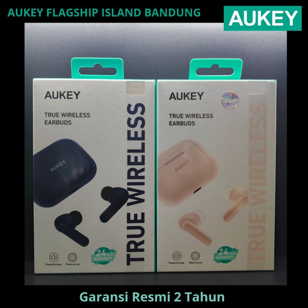 AUKEY TWS Bluetooth True Wireless Earphone IPX5 4G Earbuds EP-M1S