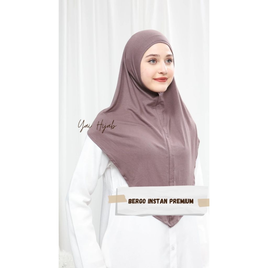 Bergo Instan Rayon Spandex | bergo rayon | bergo rayon spandex premium | bergo instan