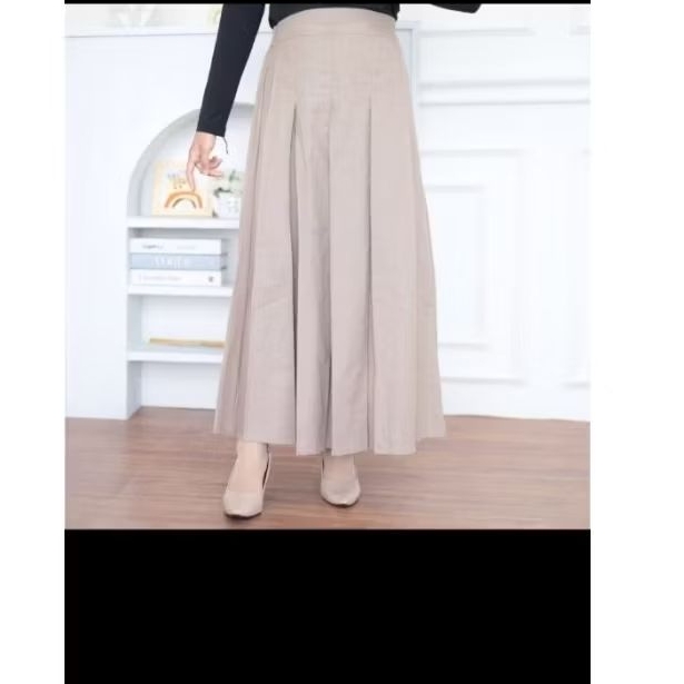 Preloved rok linen panjang