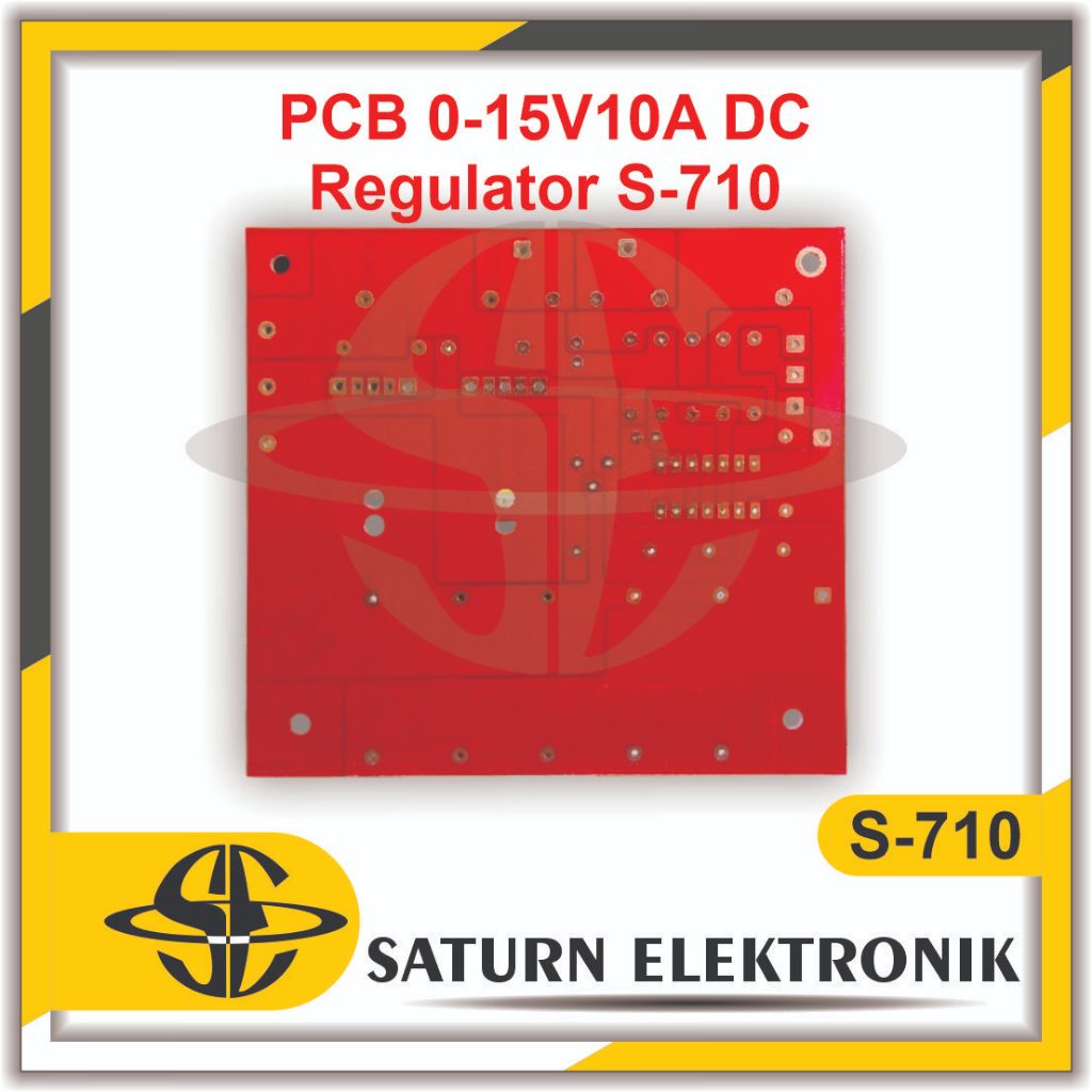 PCB 0-15V10A DC Regulator S-710