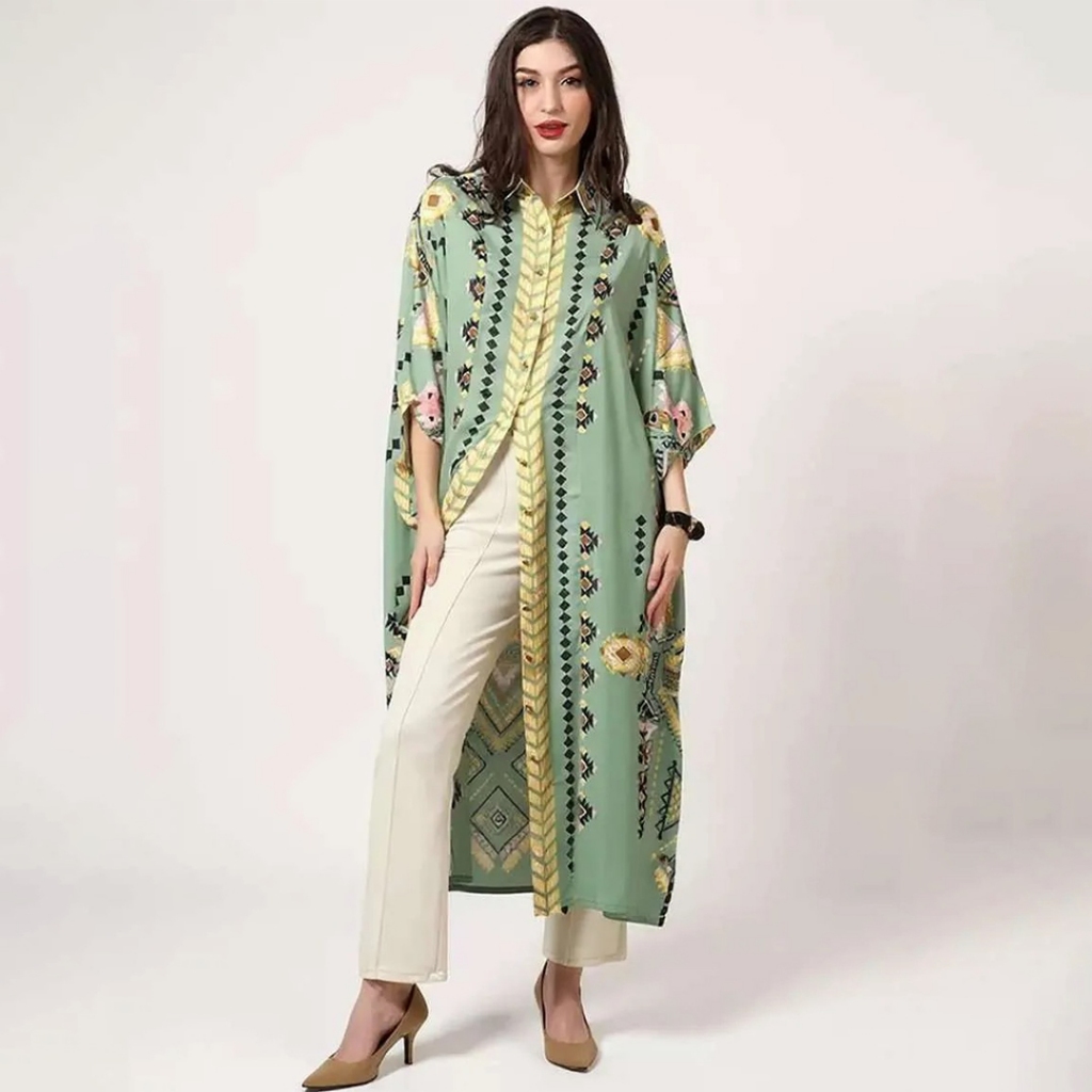Kanzi Collection Exclusive Ethnic Kaftan