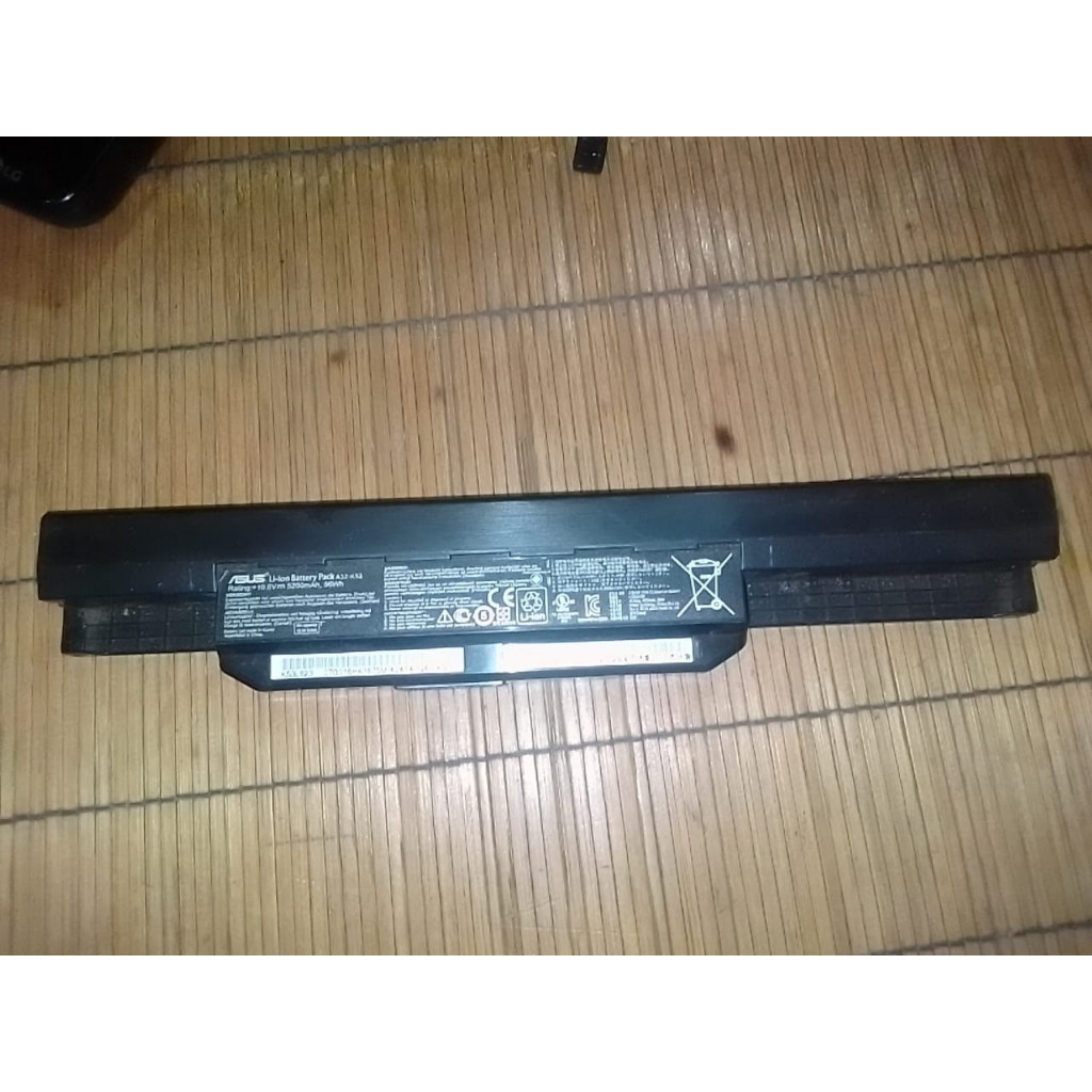 Batere Asus Original Second  K43U X43U  X44H K53 A43 A43U A43E A43S A43SA A43SD A43SJ A43SM A43SV