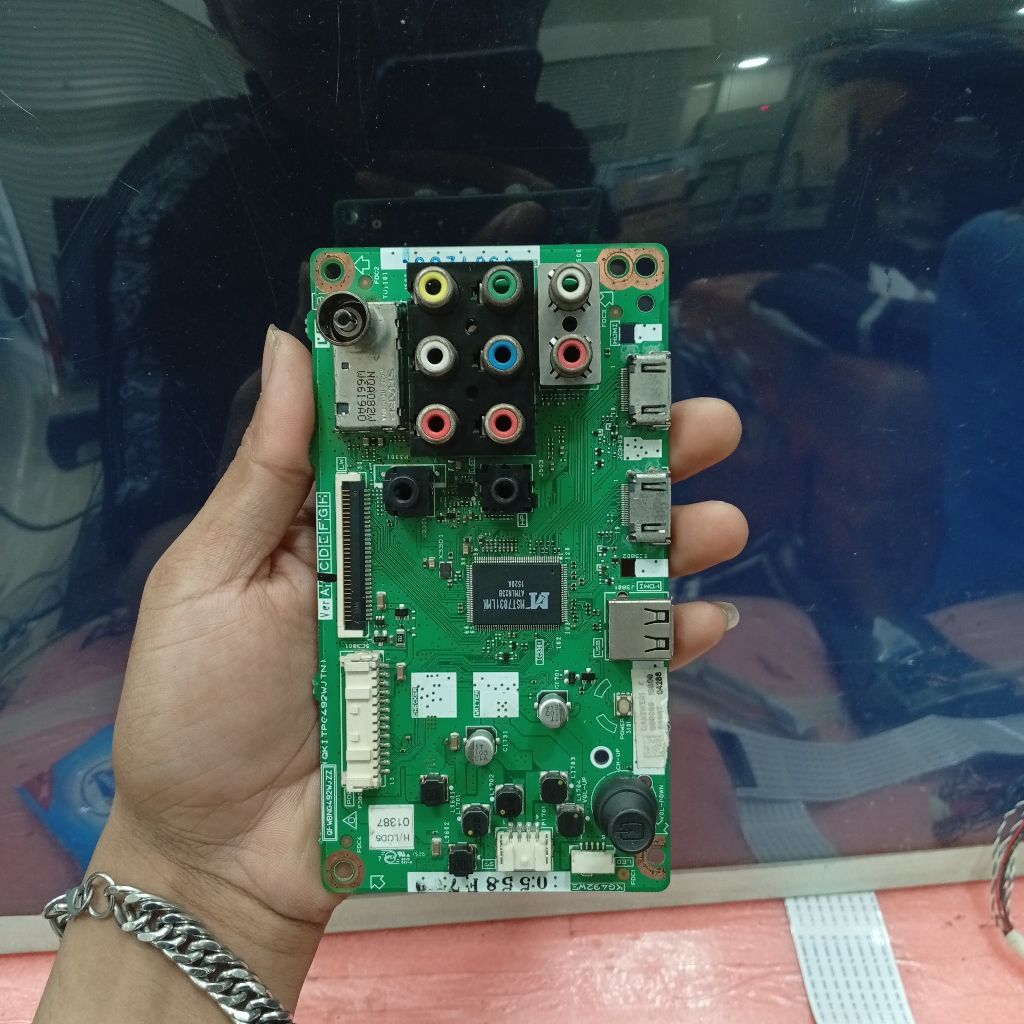 MAINBOARD TV SHARP LC-32LE2601 MOTHERBOARD-MB-MOBO-MODUL MESIN TV SHARP LC-32LE2601