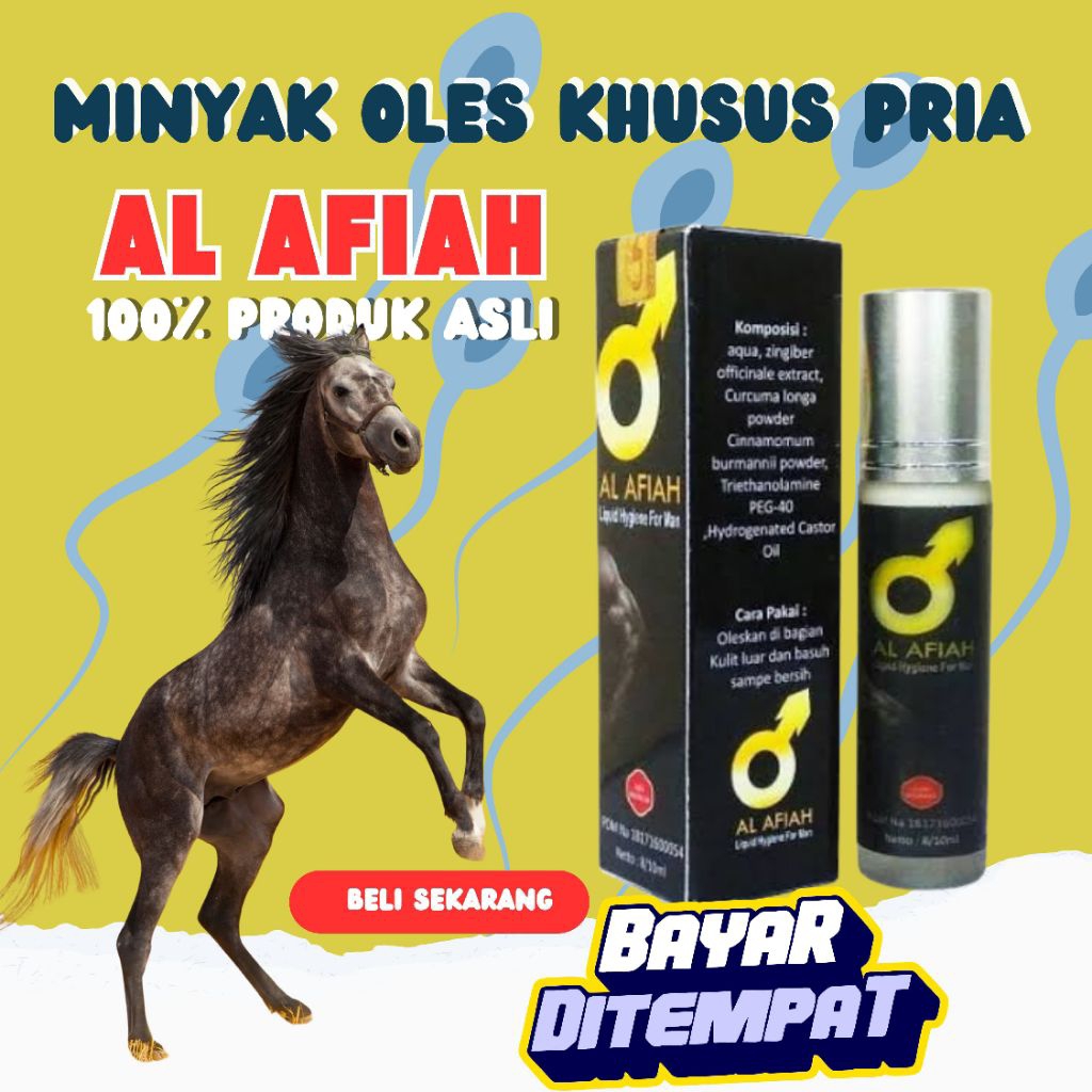Al afiah oles untuk penambah stamina ori asli dijamin puas