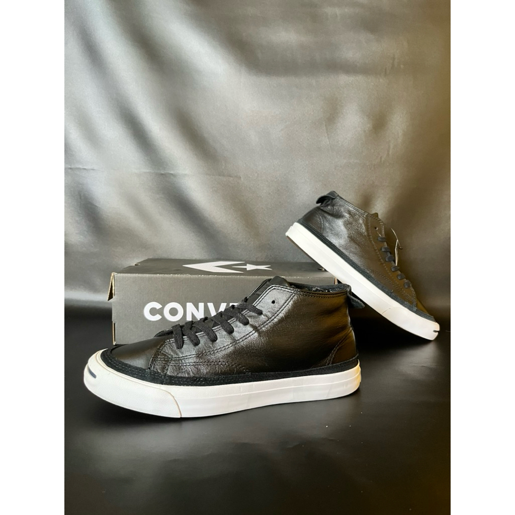 Converse Jack Purcell Mid Leather Size 42.5/27cm