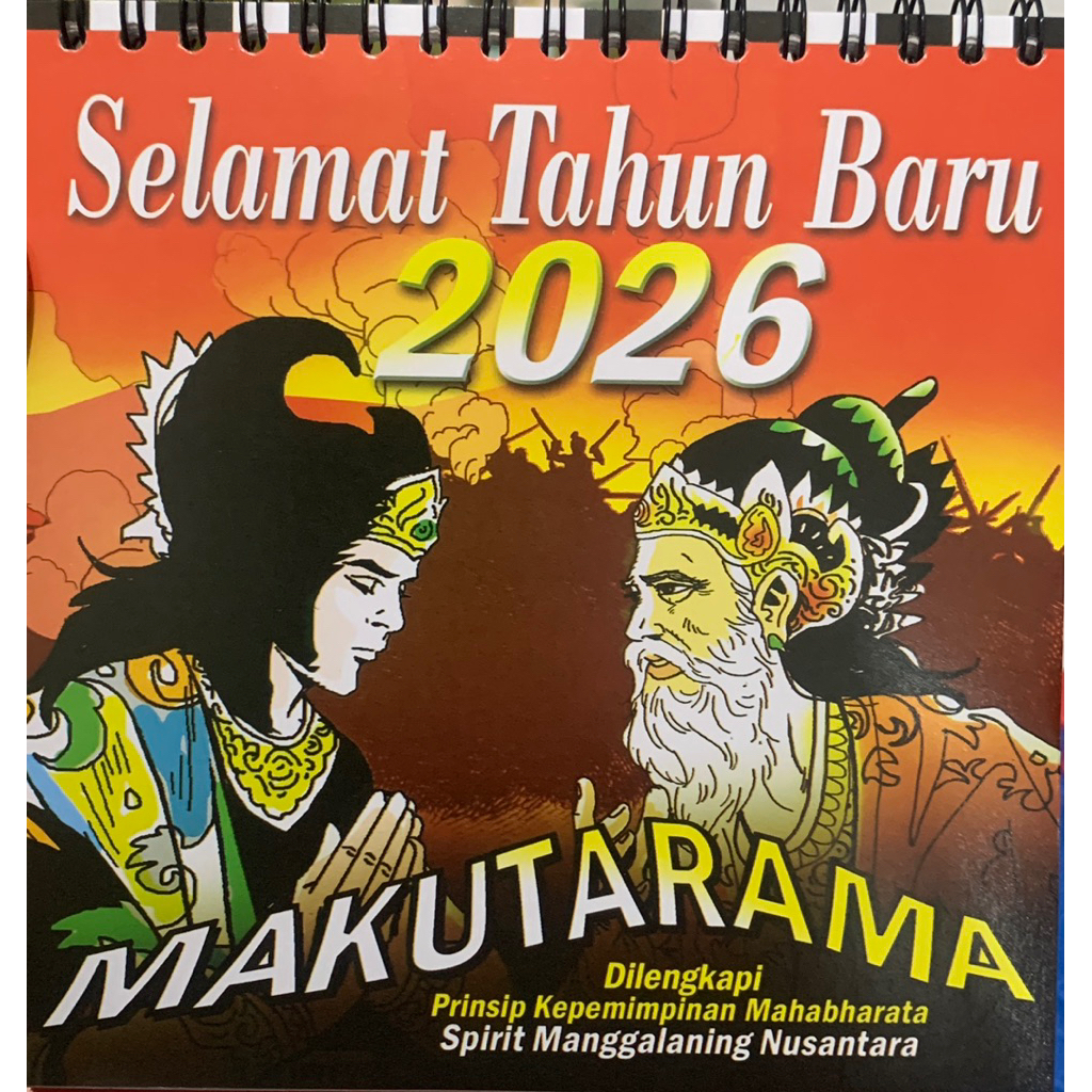 Kalender Meja Bali BangBang Gde Rawi 2026