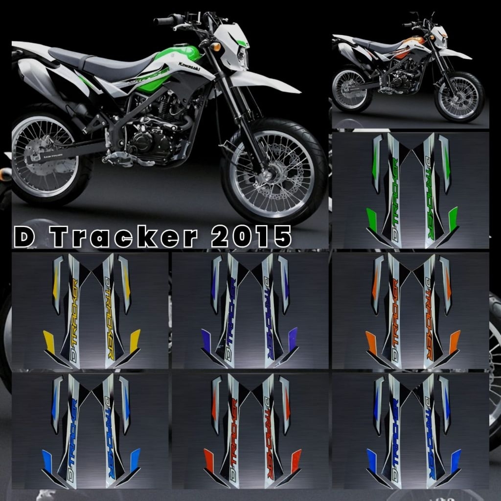 STRIPING LIST STANDART MOTOR D TRACKER DTRACKER OLD 2014 2015