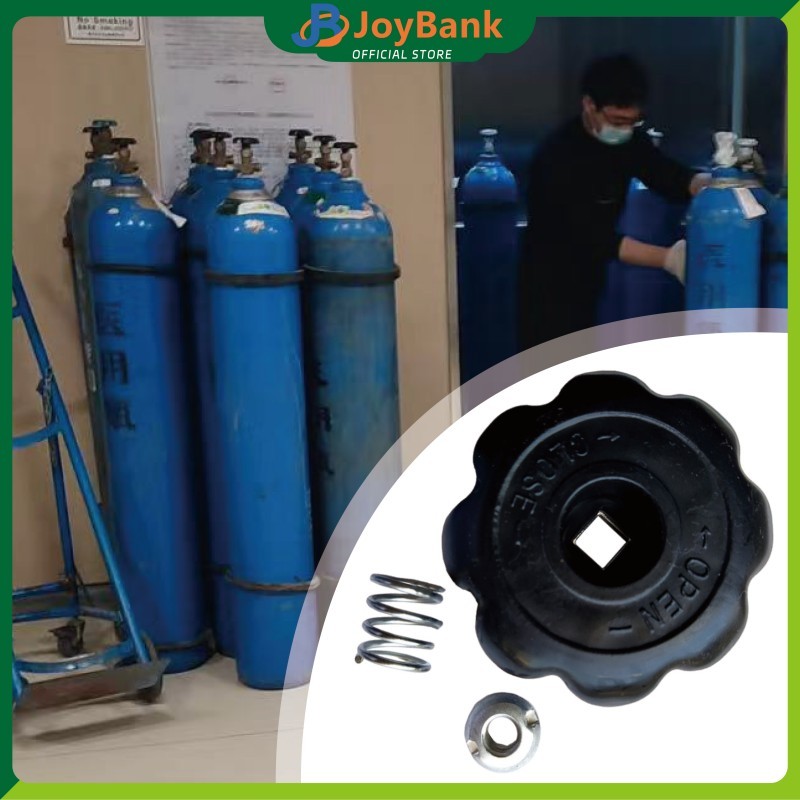 Handwheel Tabung Oksigen 8x8MM Untuk Regulator Pemakaian Medis dan Industri Putaran Oksigen