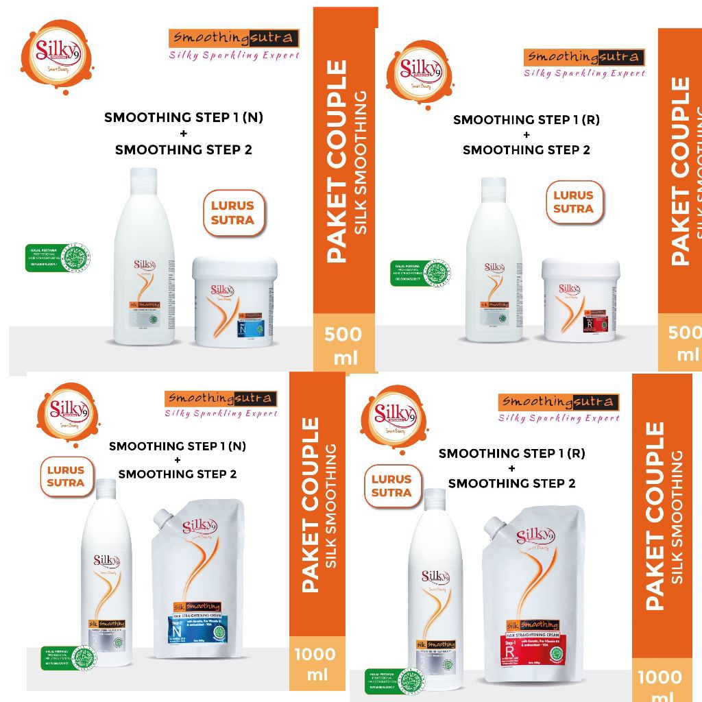 Silky9 Smoothing Sutra Paket Couple