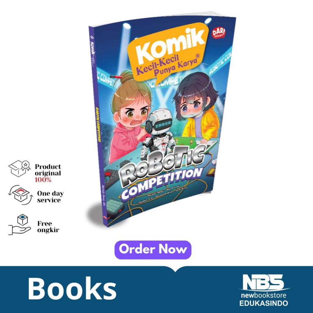 Komik KKPK : Robotic Competition - Dar!mizan