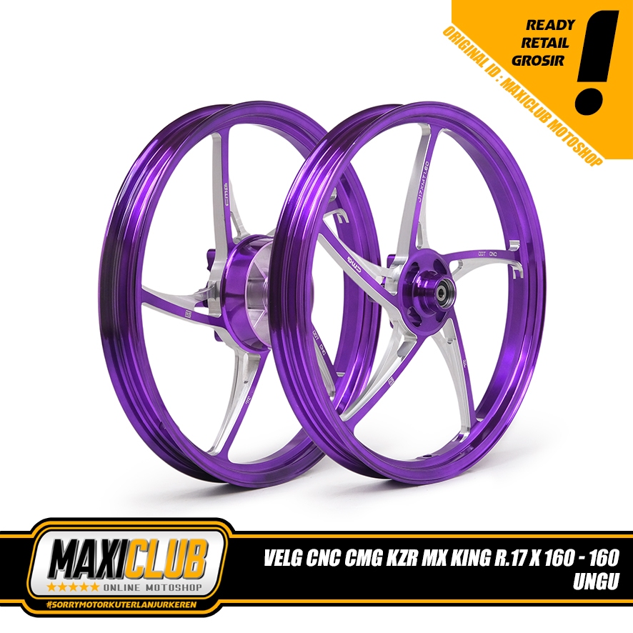 Velg Racing CMG KZR CNC Ring 17 140 160 MX 135 MX KING Vario 125 Beat Mio