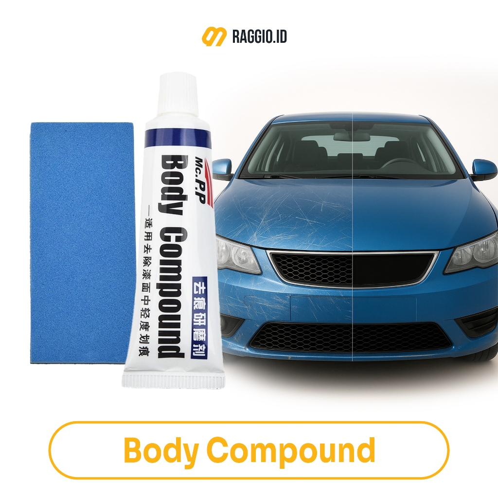 Body Compound – Dempul Penghilang Baret Lecet Mobil & Motor | Mudah Digunakan