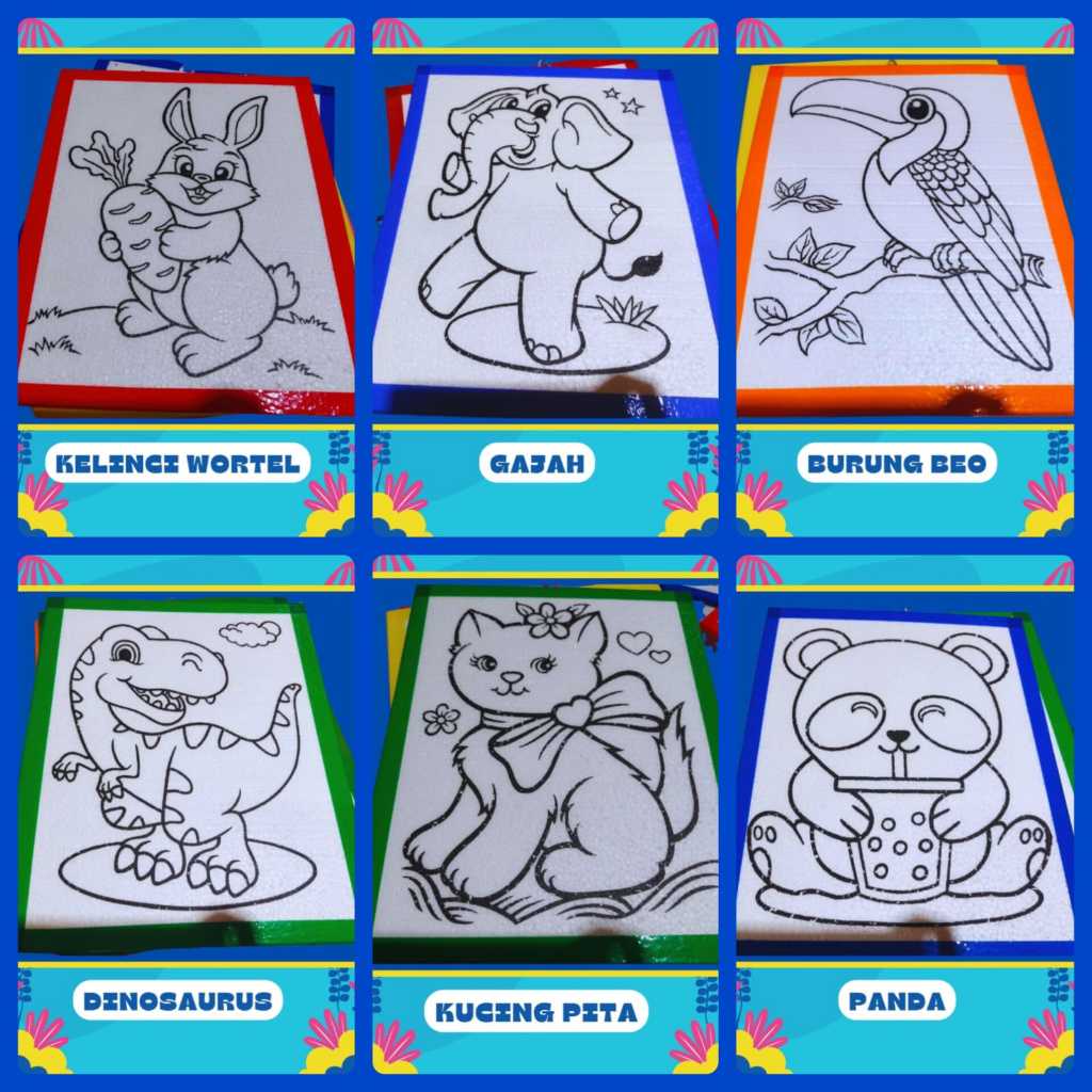 Murah sterofoam lukis