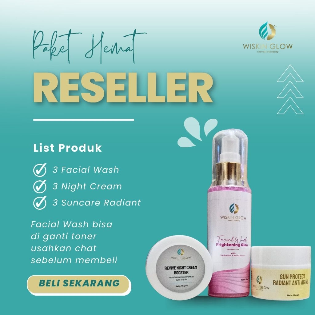 PAKET RESELLER WISKIN GLOW