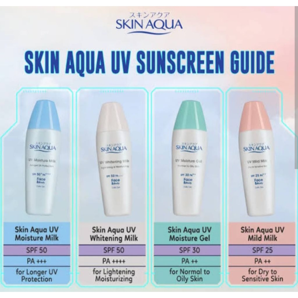 skin aqua sunscreen