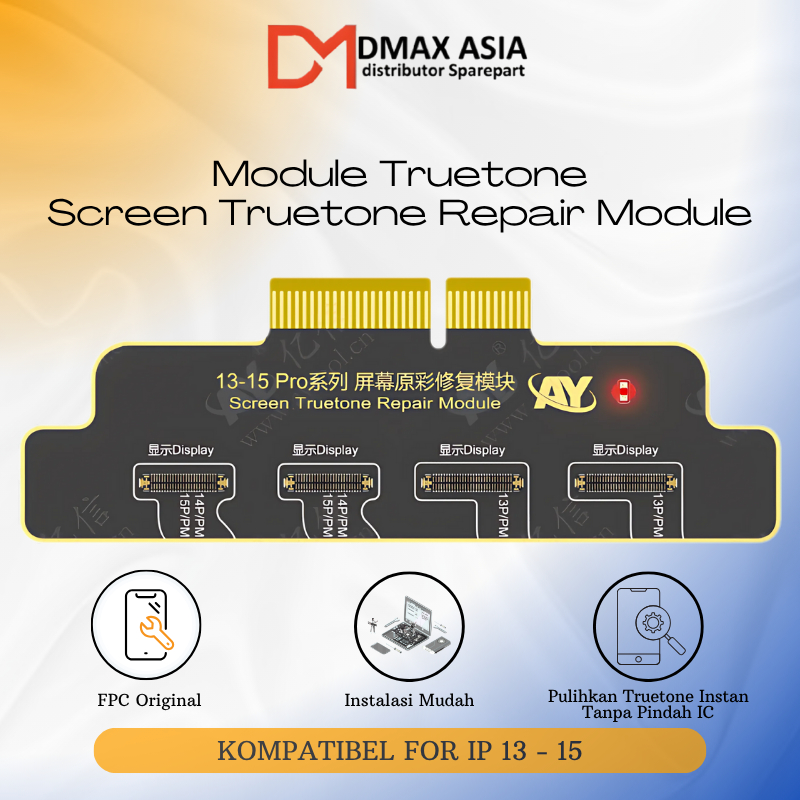 Dmax Asia - AY A108 Alat Copy Truetone For IP 13 Pro - 15 Pro Max Modul Board