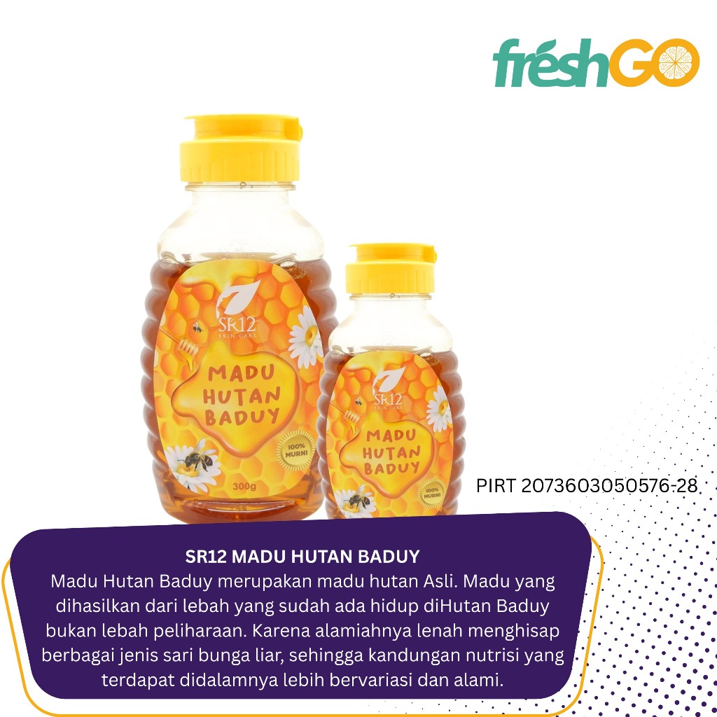 MADU HUTAN BADUY / MADU HUTAN ASLI 100% / MADU ASLI 100% TANPA TAMBAHAN GULA & PEMANIS BUATAN / MADU